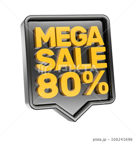 icon 3d render 108241696
