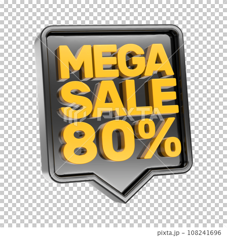 icon 3d render 108241696