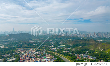 Oct 22 2021 quiet countryside villages of sheung shui, hk Oct 22 2021 quiet countryside villages of sheung shui, hk 108242844
