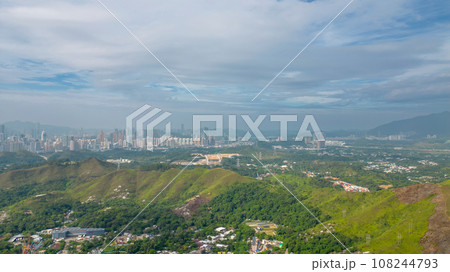 Oct 22 2023 quiet countryside villages of sheung shui, hk Oct 22 2023 quiet countryside villages of sheung shui, hk 108244793
