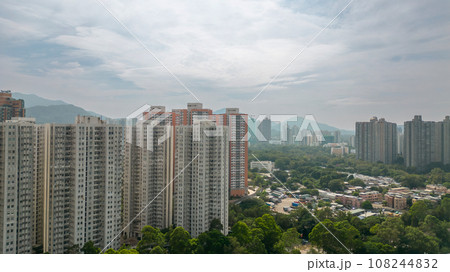 the residential building at fanling, hong kong Oct 22 2023 the residential building at fanling, hong kong Oct 22 2023 108244832