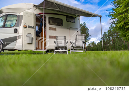 Family vacation travel RV, holiday trip in motorhome Family vacation travel RV, holiday trip in motorhome 108246735