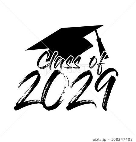 Class Of 2029 Design Vector Class Of 2029 Design Vector 108247405