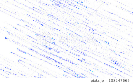 3D abstract digital technology blue light particles wave 108247665