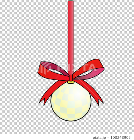 クリスマスボールのイラスト クリスマスボールのイラスト 108248905