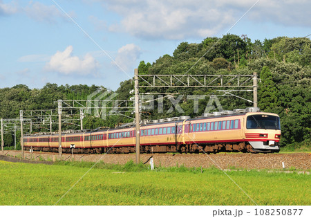 北陸本線　細呂木ー芦原温泉　JR西日本　485系　A05編成（京都）　雷鳥 108250877