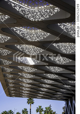 モロッコの空港の建物の景色 108251249