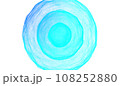 3D abstract digital technology blue light particles wave 108252880