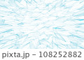 3D abstract digital technology blue light particles wave 108252882