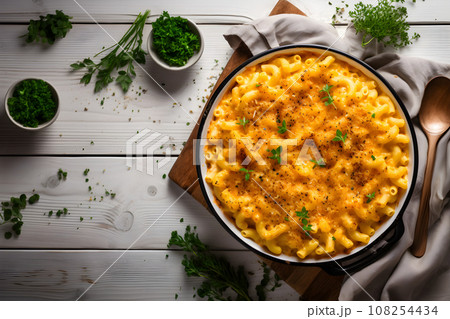 Mac and cheese macaroni pasta 108254434