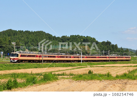 北陸本線　大聖寺ー牛ノ谷　JR西日本　485系　A03編成（京都）　雷鳥 108254746