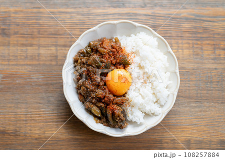 手作りキーマカレー 108257884