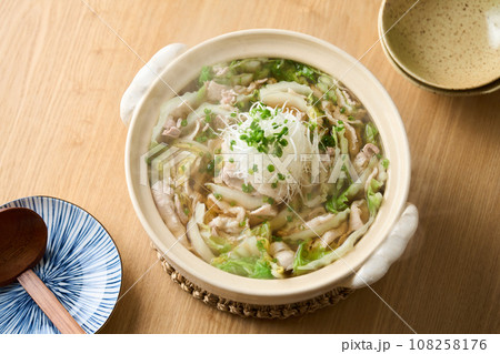 豚バラと白菜の重ね鍋 108258176