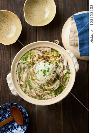 豚バラと白菜の重ね鍋 豚バラと白菜の重ね鍋 108258202