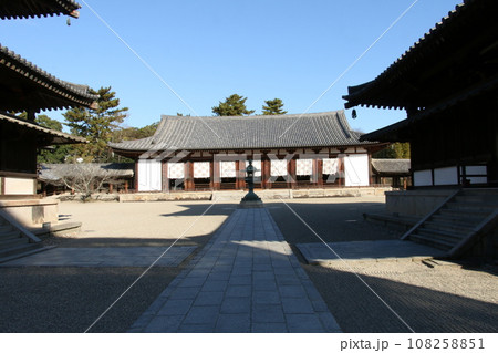 法隆寺の西院伽藍 法隆寺の西院伽藍 108258851