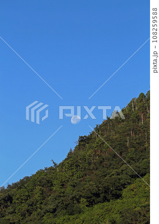 道の駅十津川郷からの満月 108259588