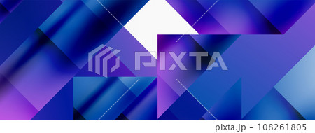 Captivating vector abstraction. Triangles interlock in mesmerizing dance, crafting dynamic geometric backdrop. Fusion of shapes and angles creates artful symphony of modern design Captivating vector abstraction. Triangles interlock in mesmerizing dance, crafting dynamic geometric backdrop. Fusion of shapes and angles creates artful symphony of modern design 108261805