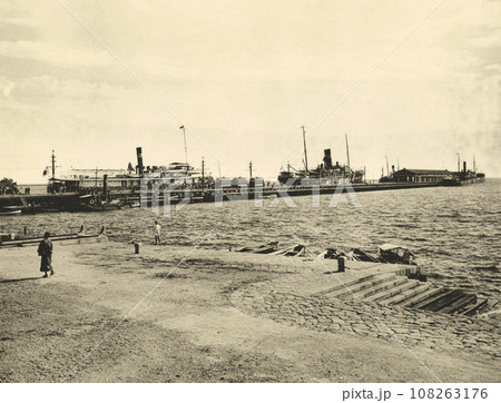 大正時代の大阪　大阪港 108263176