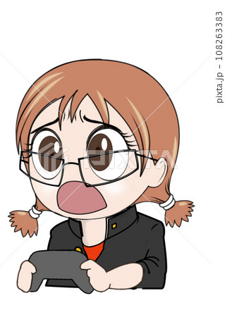 めがね番長　木更津コクラ　ゲーム中　jpg版 108263383