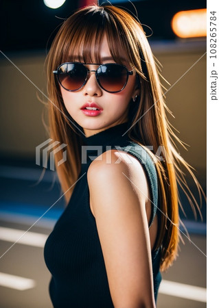 クールな女性 108265784