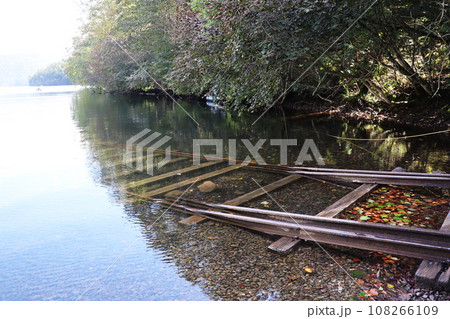 然別湖の湖底線路 108266109