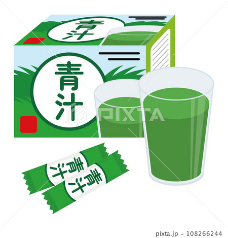 青汁のイラスト 108266244