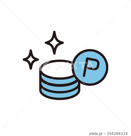 ポイント　コイン　アイコン 108266318