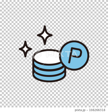 ポイント　コイン　アイコン 108266318
