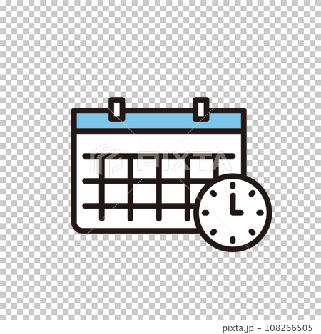 カレンダー 予定　時間　日時 108266505