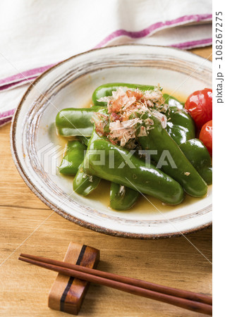 ピーマンの煮浸し 108267275