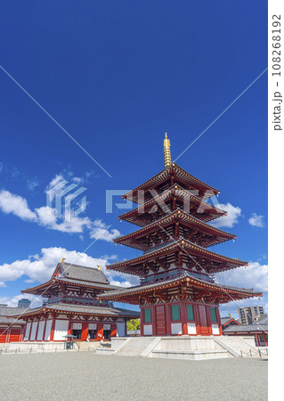 大阪　四天王寺（五重塔　金堂　講堂） 108268192