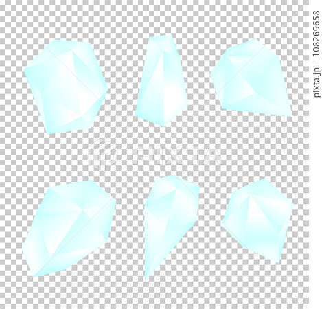 閃閃發光的珠寶矢量插圖集 閃閃發光的珠寶矢量插圖集 108269658