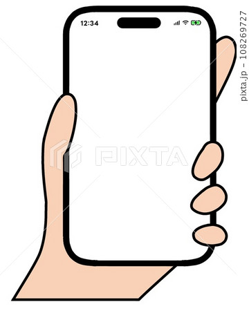目に付くスマートフォンPOP 108269727