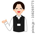 女性販売員のアイコン 108269773