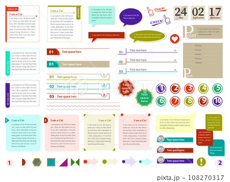 あしらい、見出し、エディトリアルデザイン 108270317