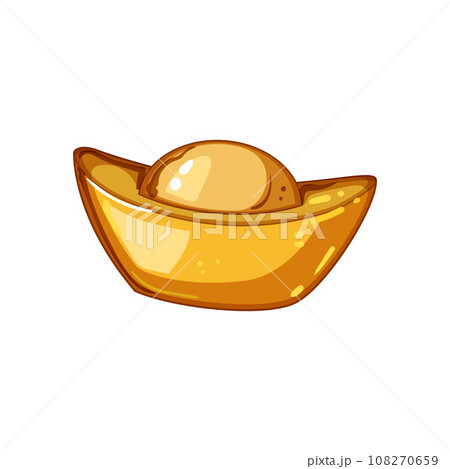 money yuan bao cartoon vector illustration money yuan bao cartoon vector illustration 108270659
