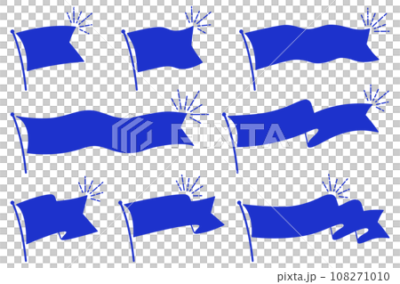 square flag set 108271010