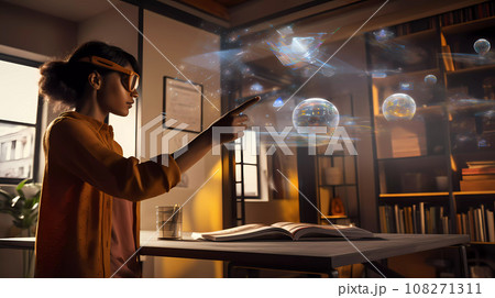 Virtual Augmented Reality with Headset Virtual Augmented Reality with Headset 108271311