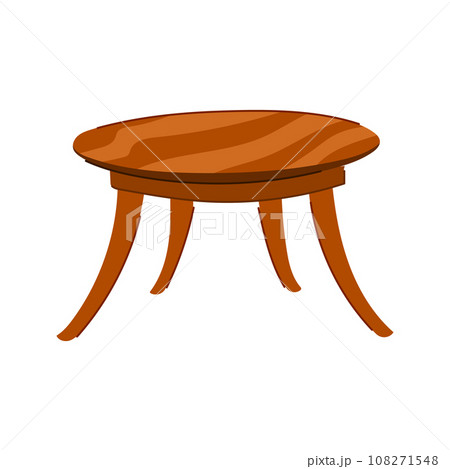 board wood table cartoon vector illustration 108271548