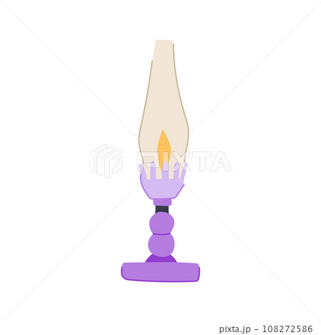 old kerosene lamp cartoon vector illustration old kerosene lamp cartoon vector illustration 108272586