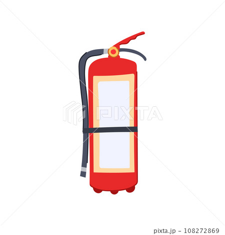 protection fire extinguisher cartoon vector illustration protection fire extinguisher cartoon vector illustration 108272869