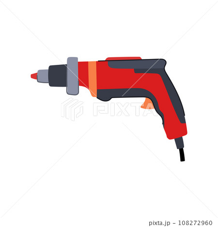 industry drill cartoon vector illustration industry drill cartoon vector illustration 108272960