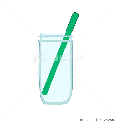 fresh coffee glass cartoon vector illustration 108273030