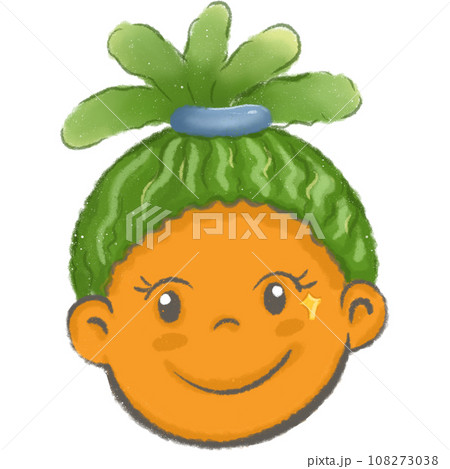 Set of fruit character  108273038