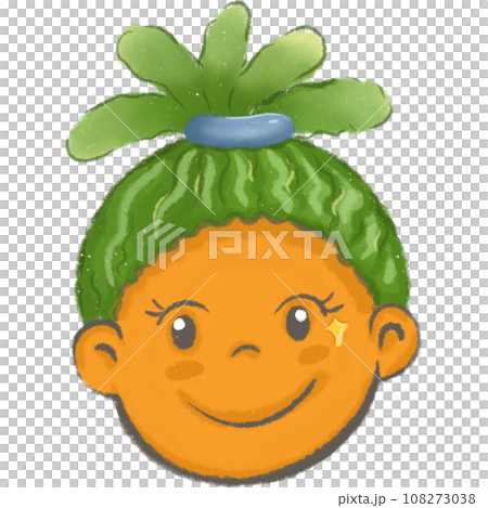Set of fruit character  108273038