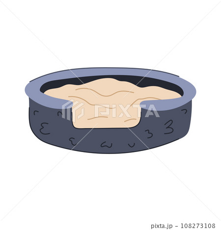 room cat house tree cartoon vector illustration 108273108