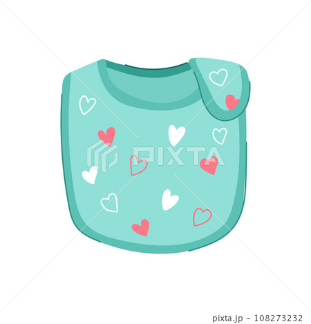 child bib cartoon vector illustration 108273232
