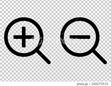 Enlarge/reduce icon 108273515