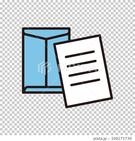 Envelope letter icon 108273730