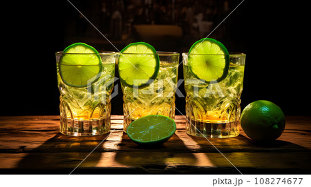 Mexican Gold Tequila 108274677